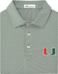 Miami Hurricanes Stripe Polo